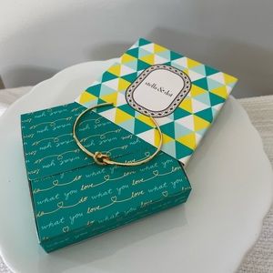 Stella & Dot - Tie the Knot Bracelet, gold
